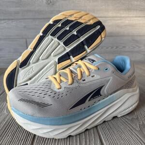 Altra Via Olympus Running Shoes Womens Size 7.5 Jogging Training White Blue
